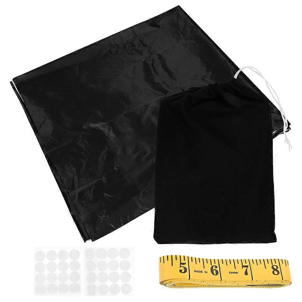 1 Set of Blackout Curtain Portable Blackout Shades for Window Temporary Blackout Shades