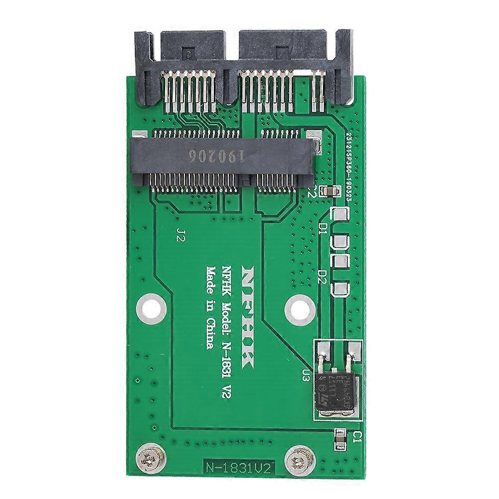Mini MSATA Card to 1.8in Micro SATA Interface Adapter Converter Card Disc