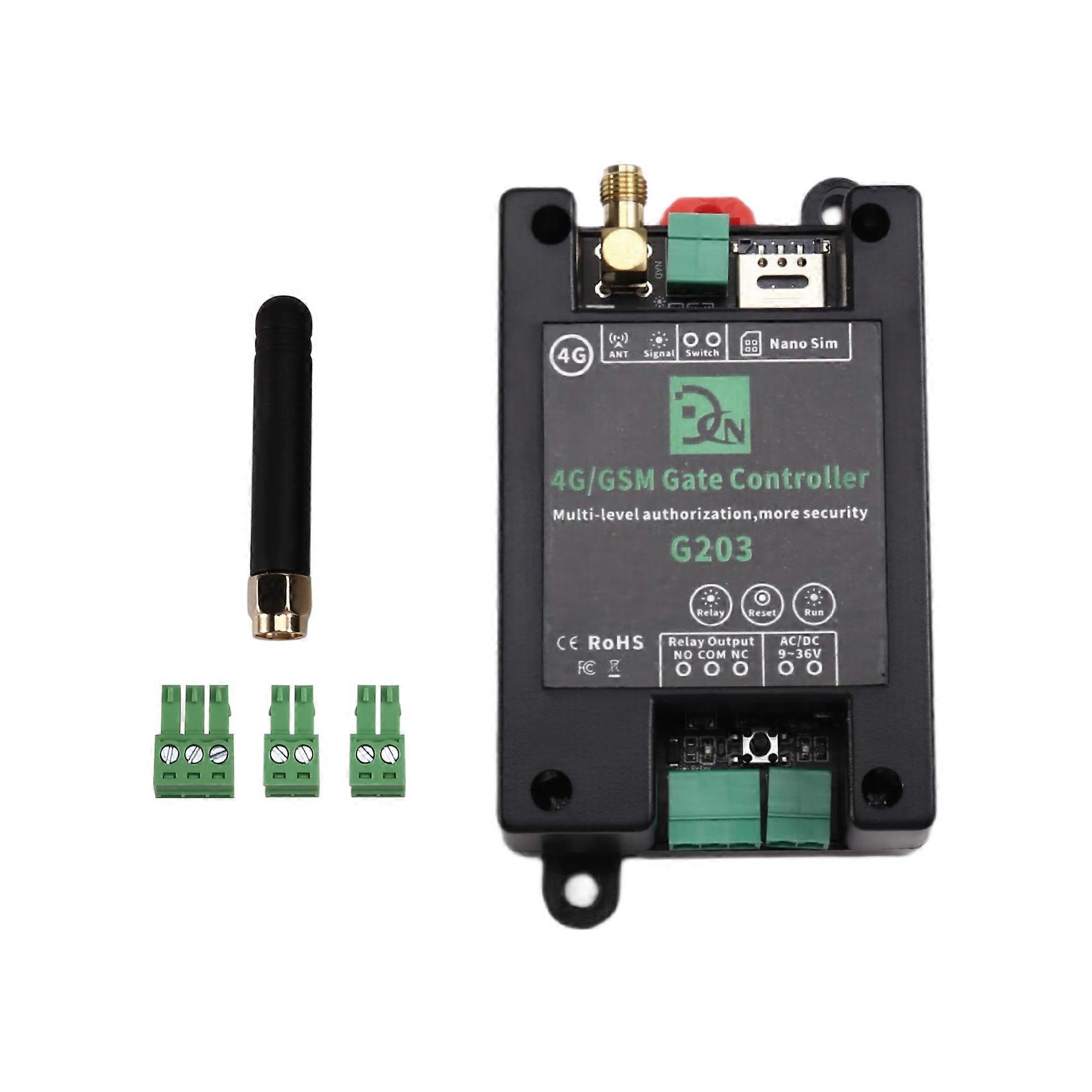 GSM Remote Control Relay Switch G203 2G Mobile Phone Operated Door & Gate Controller