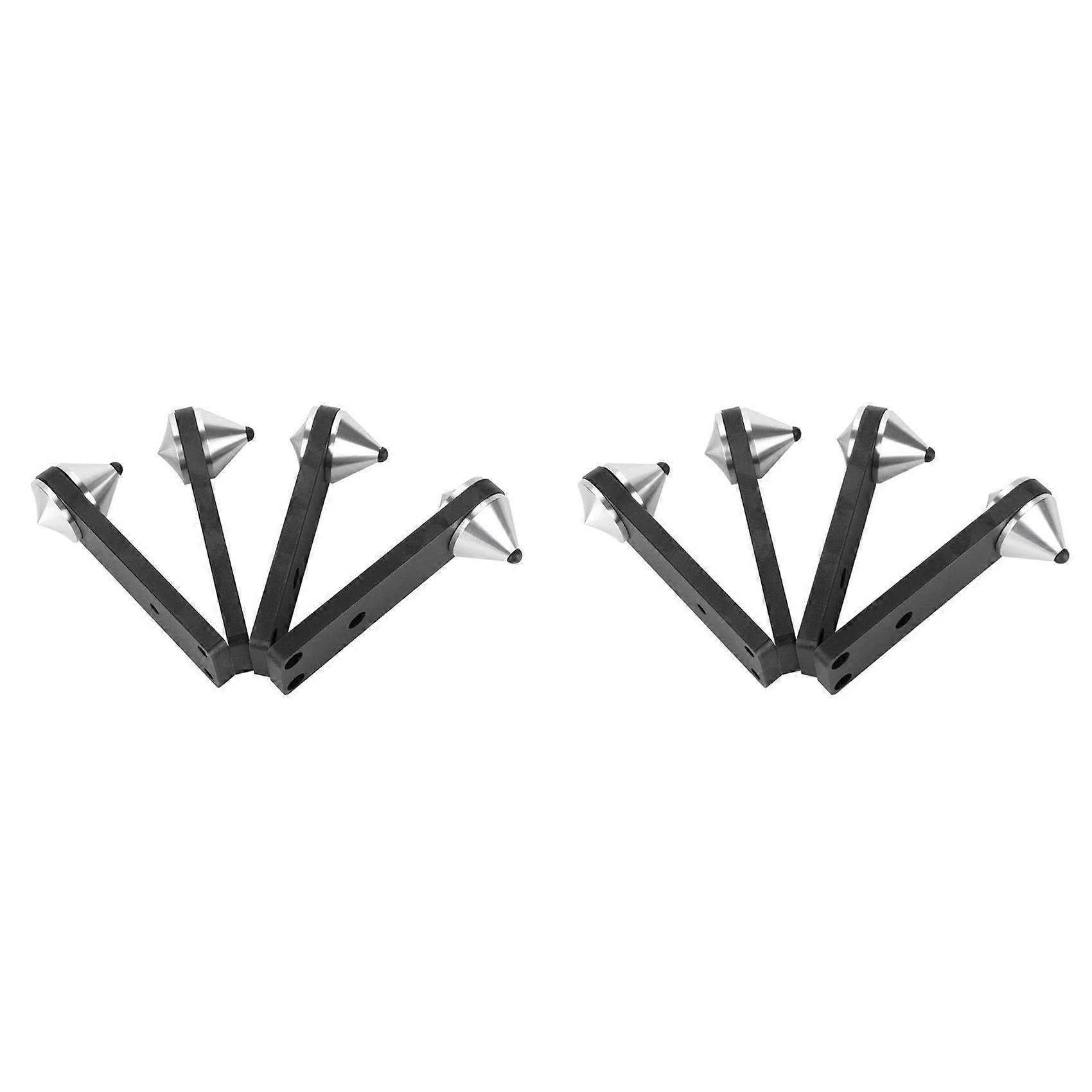 8PCS Combined Type Speaker Foot Subwoofer Shockproof Spike Bracket Speaker Spike Shock