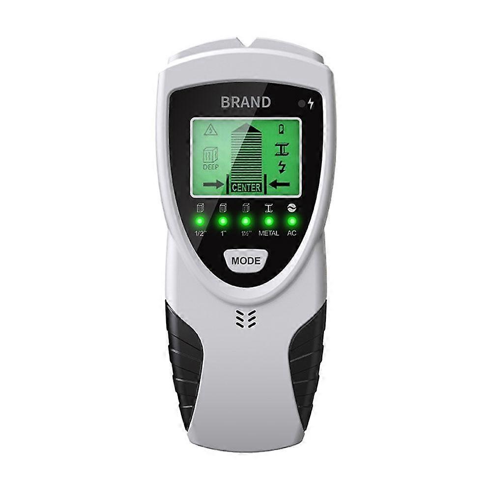 Upgraded Wall Detector 5-in-1 Stud Finder with AC Live Wire Detection for Wood Metal Center and Edge