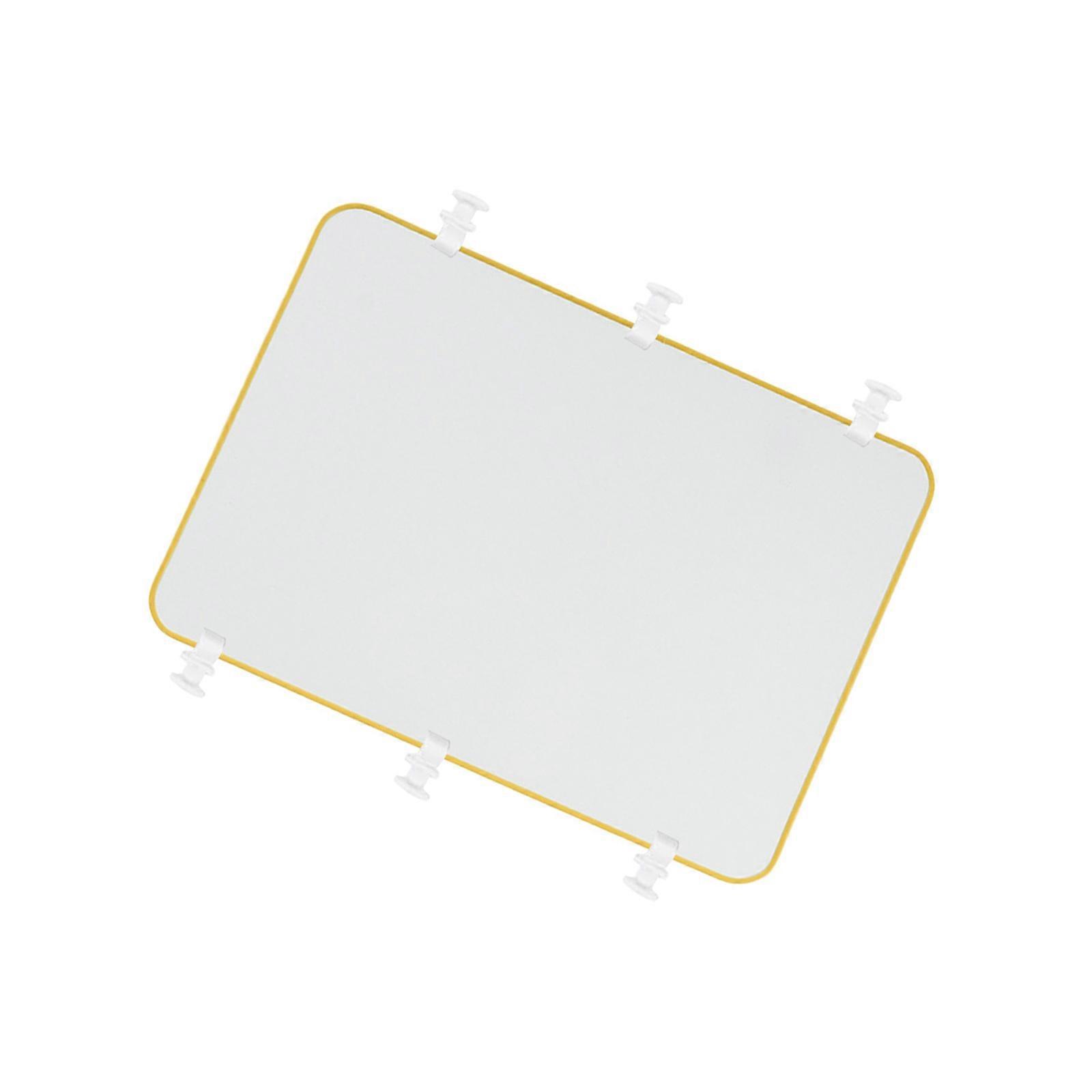 다기능 칸막이 비치백 칸막이 칸막이 수납공간 트레이 칸막이 트레이 30x21cm 비치백용 노란색