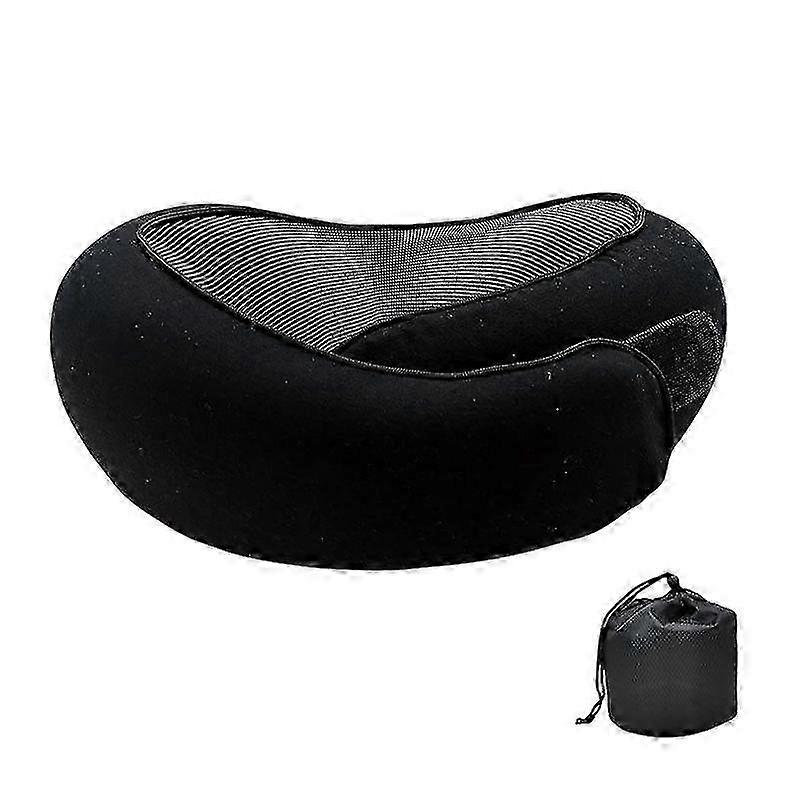 Memory Foam Neck Pillow for Travel Comfortable & Breathable Design
