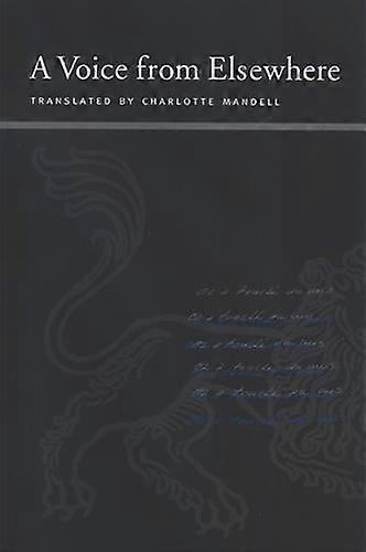 A Voice From Elsewhere by Maurice Blanchot Paperback