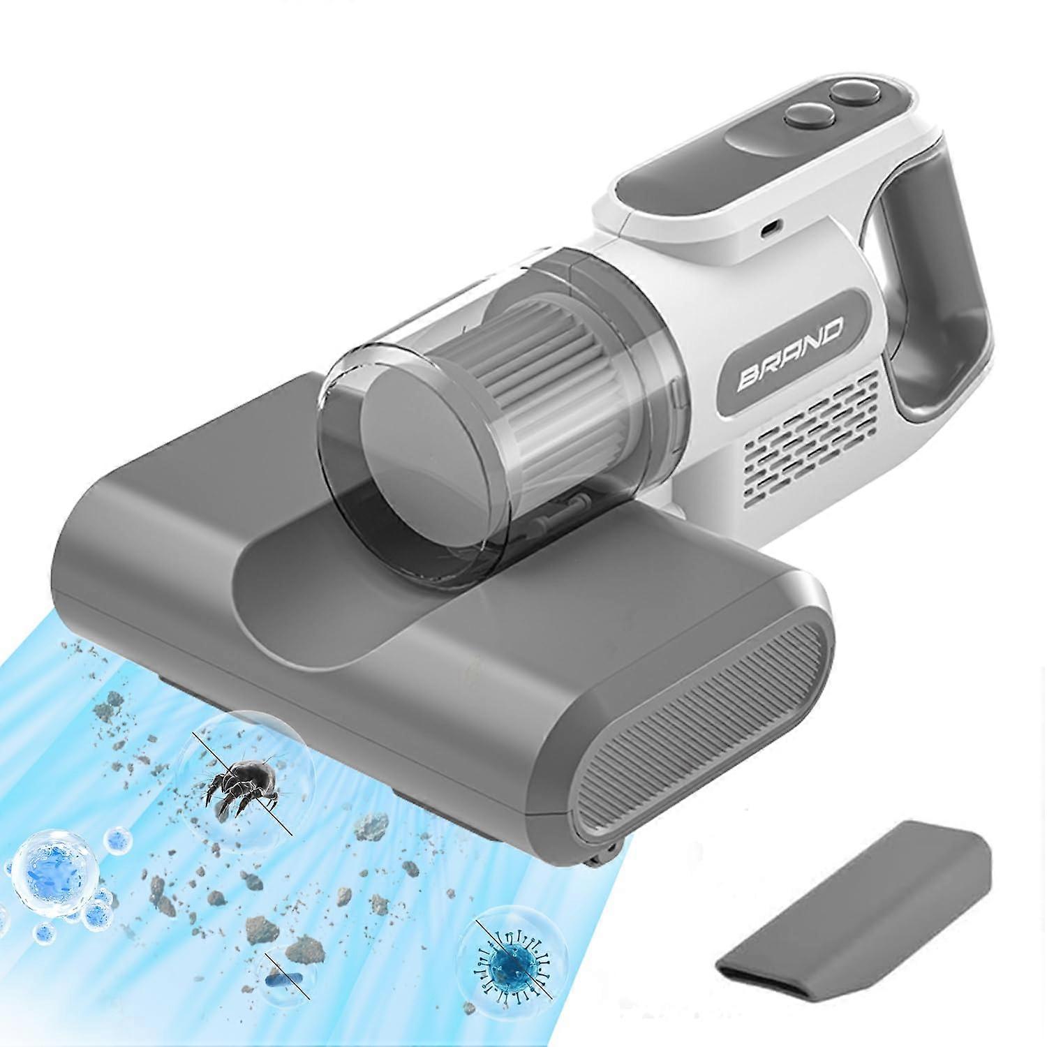 Bed Vacuum Cleaner 12KPa Rechargeable UV Dust Mite Remover with HEPA Filter for Mattresses, Pillows, Sofas