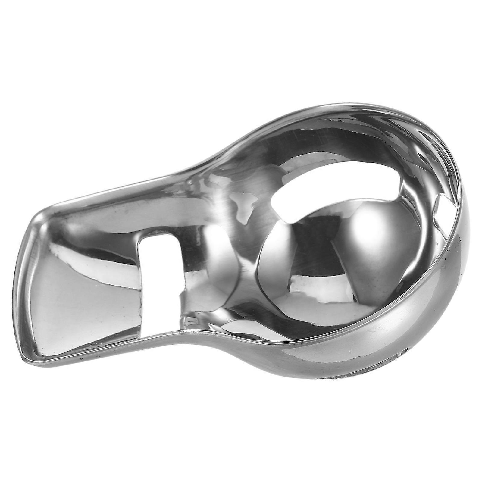 Egg Separator Stainless Steel for Baking Use Kitchen Cooking Gadget Silver