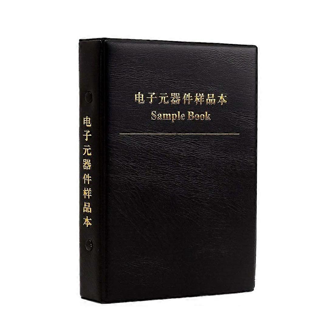 8500PCS Capacitance Sample Book, 170 Value All Series SMD Ohm Capacitor, 1% SMD Resistor Sample Book Assorted Kit, 0402