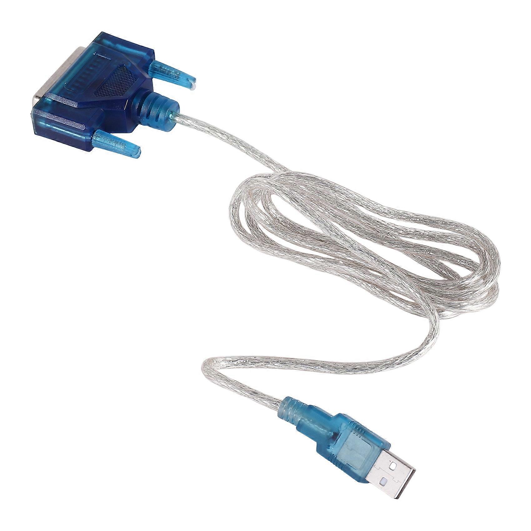 USB to Printer DB25 25-Pin Parallel Port Cable Adapter