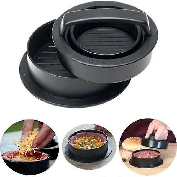 1 Hamburger Press BBQ Shape Ground Beef Press Various Sizes Burger Maker Kitchen Minced Meat