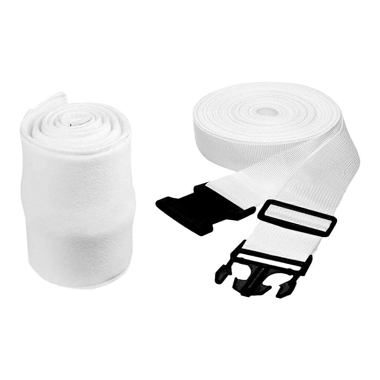 Twin Bed Connector with Adjustable Strap, Seamless Bed Bridge Twin to King Converter Kit for Guests