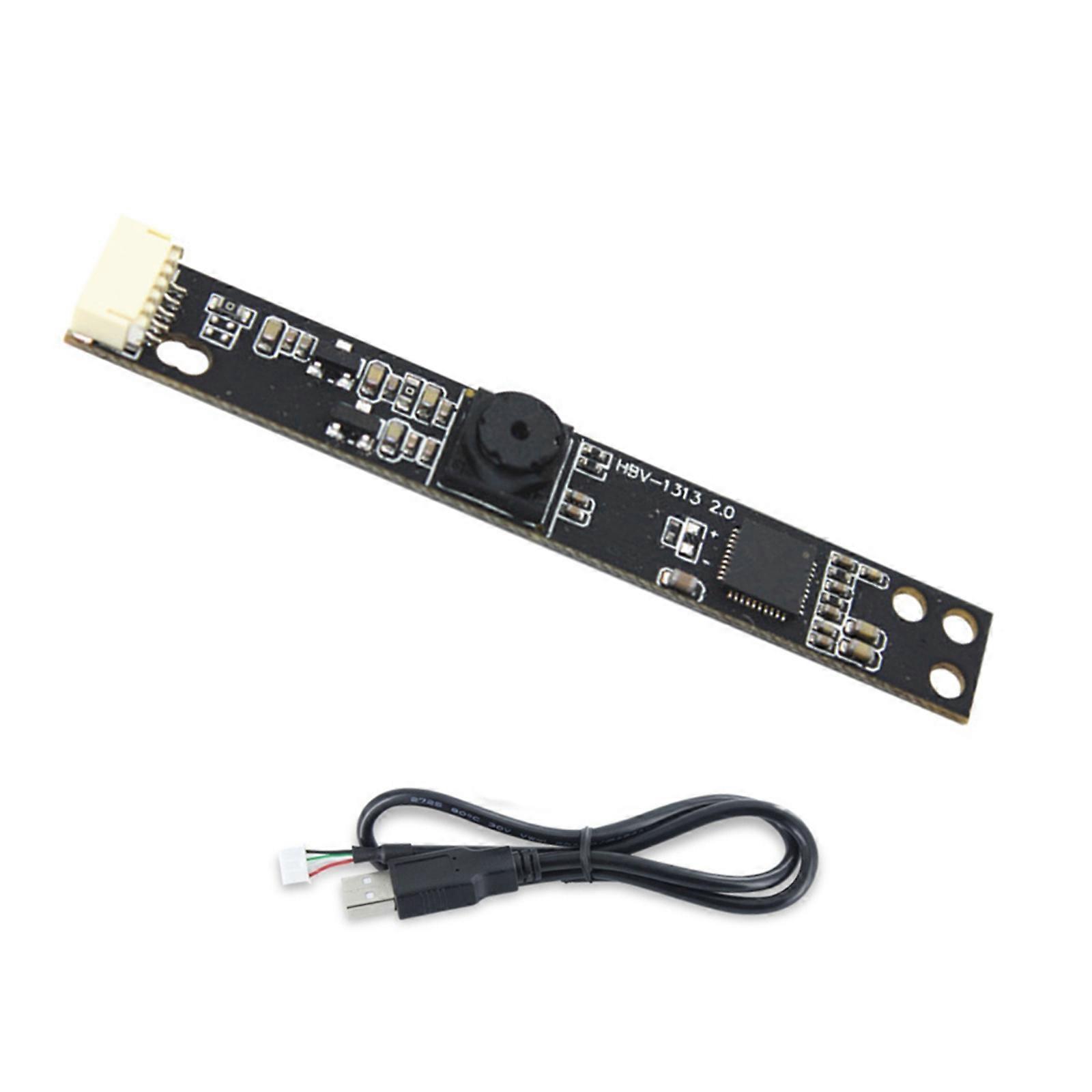 200W Pixel USB Camera Module for Multiple OS Compatibility with Plugs and Play Functionality USB Camera Board Multicolor