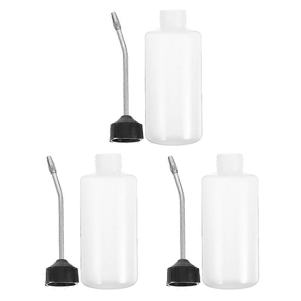 Sewing Machine Oil Pot for Accurate Application 3Pcs Empty Oil Bottle Set