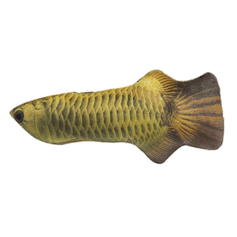 COOLL Pet Cat Kitten Fish Shape Catnip Bite-resistant Playing Scratch Chewing Toy