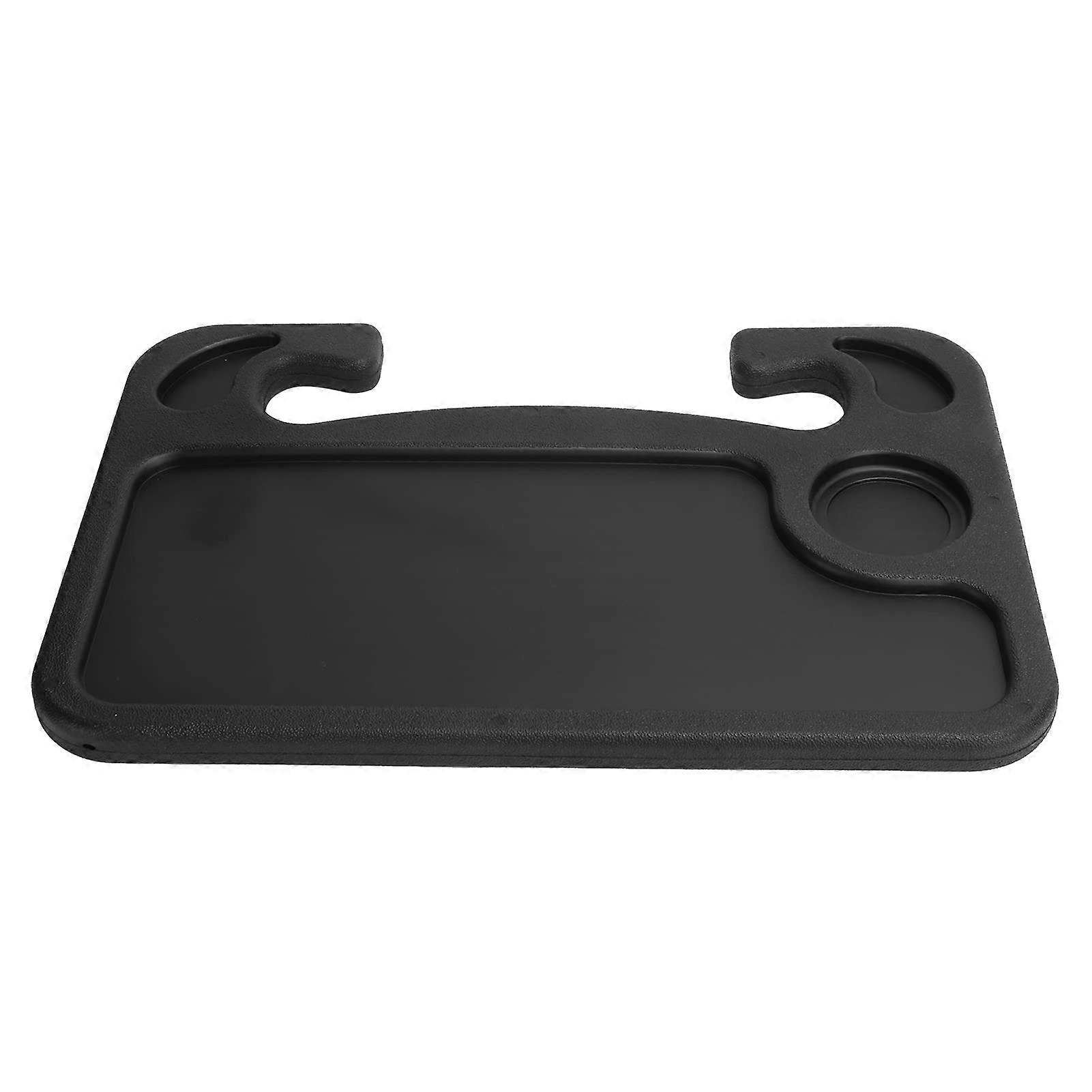 Car Seat Tray with Large Storage Surface, MultiPurpose Car Travel Desk and Secure Cup Holder