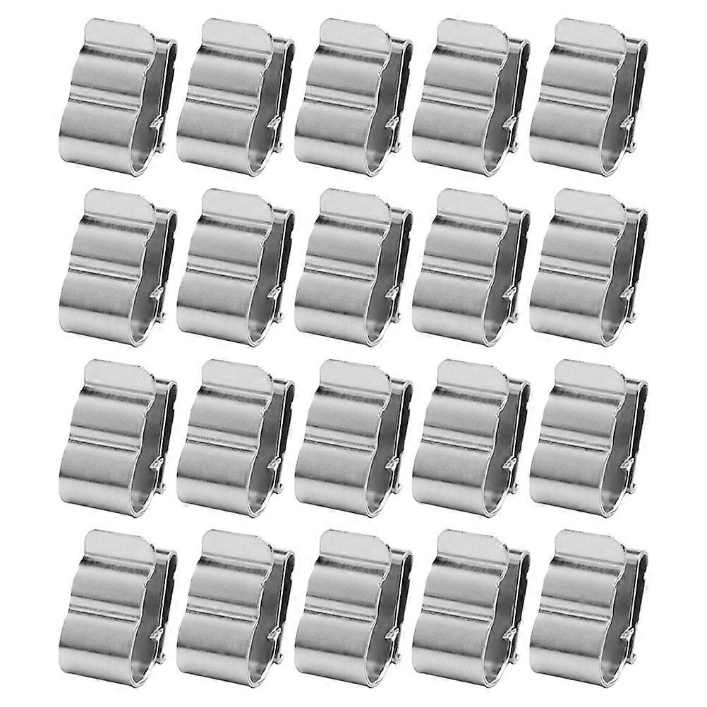 Stainless Steel Solar Panel Wire Clips for Module Wire Management 80Pcs