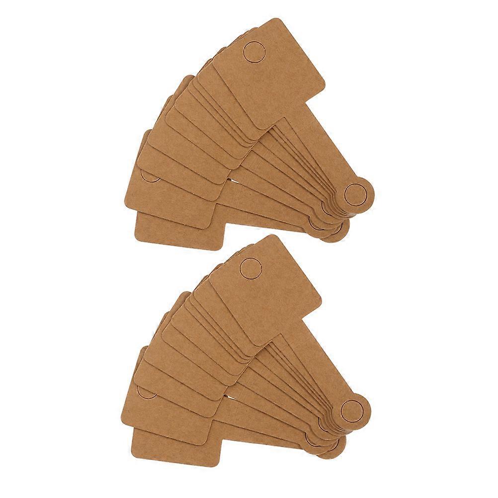 Jewelry Display Cards for Packaging with Self-Adhesive Backing 100Pcs