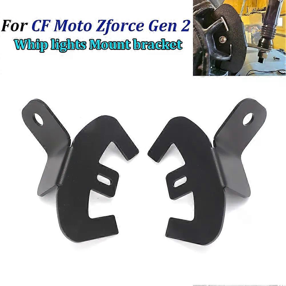 1 Pair For CF Moto Zforce Gen 2 Whip Light Flag Mounting Brackets Light Mount Brackets