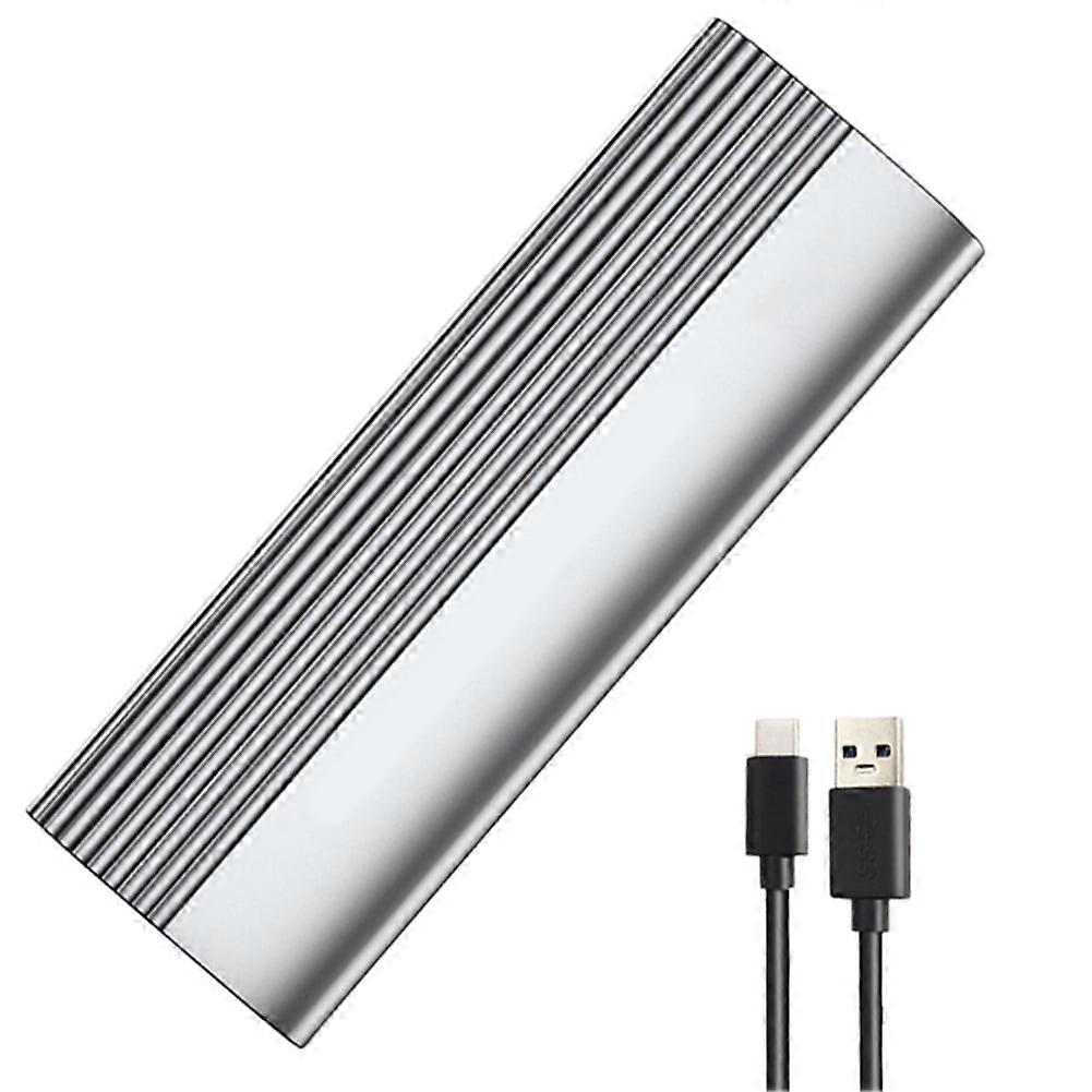 jixopn M.2 NVME SATA Dual Protocol SSD Case for 2230/2242/2260/2280 SSD (NGFF)