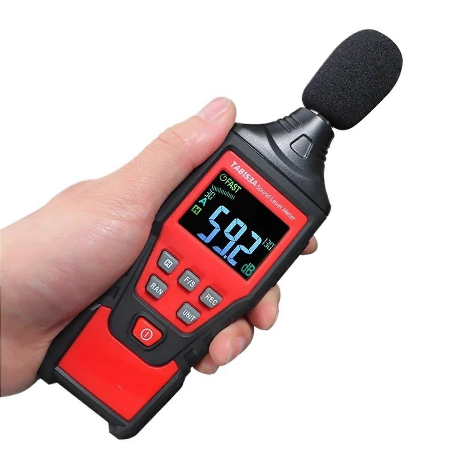 Sound Level Meter TA8153A  Precision Noise Decibel Tester with EasyRead Display