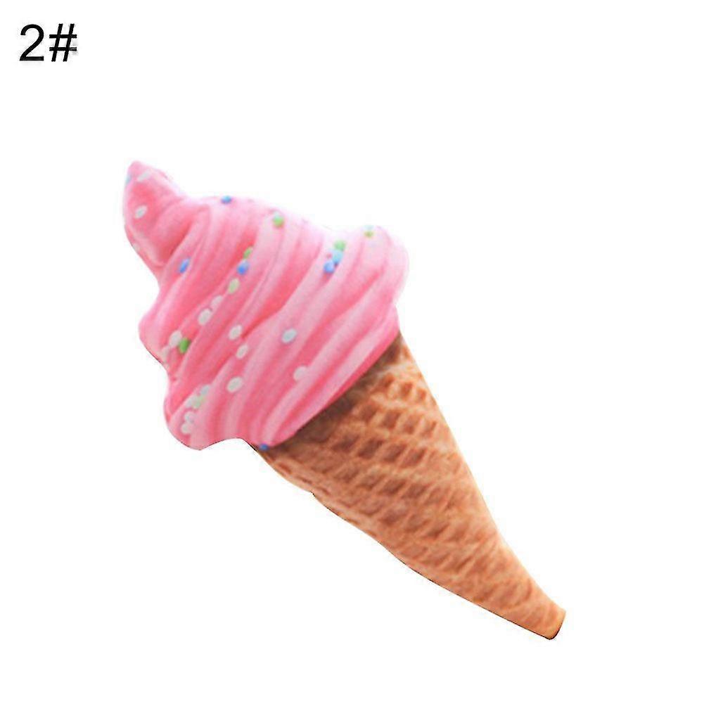 Simulation 3d Ice Cream Doll Plush Stuffed Soft Cushion Sofa Bedding Decoration