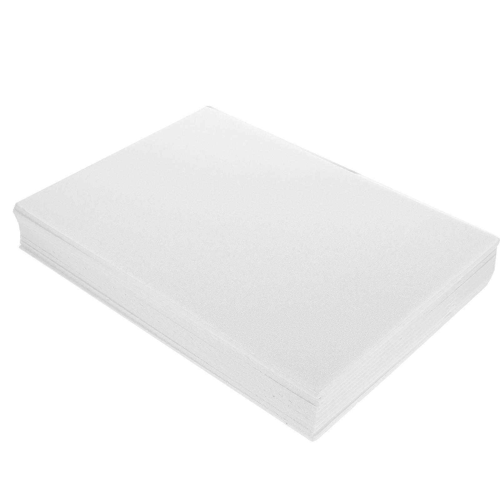 White Multi-Use Foam Paper Sheets for Crafting 10 Convenient Pieces