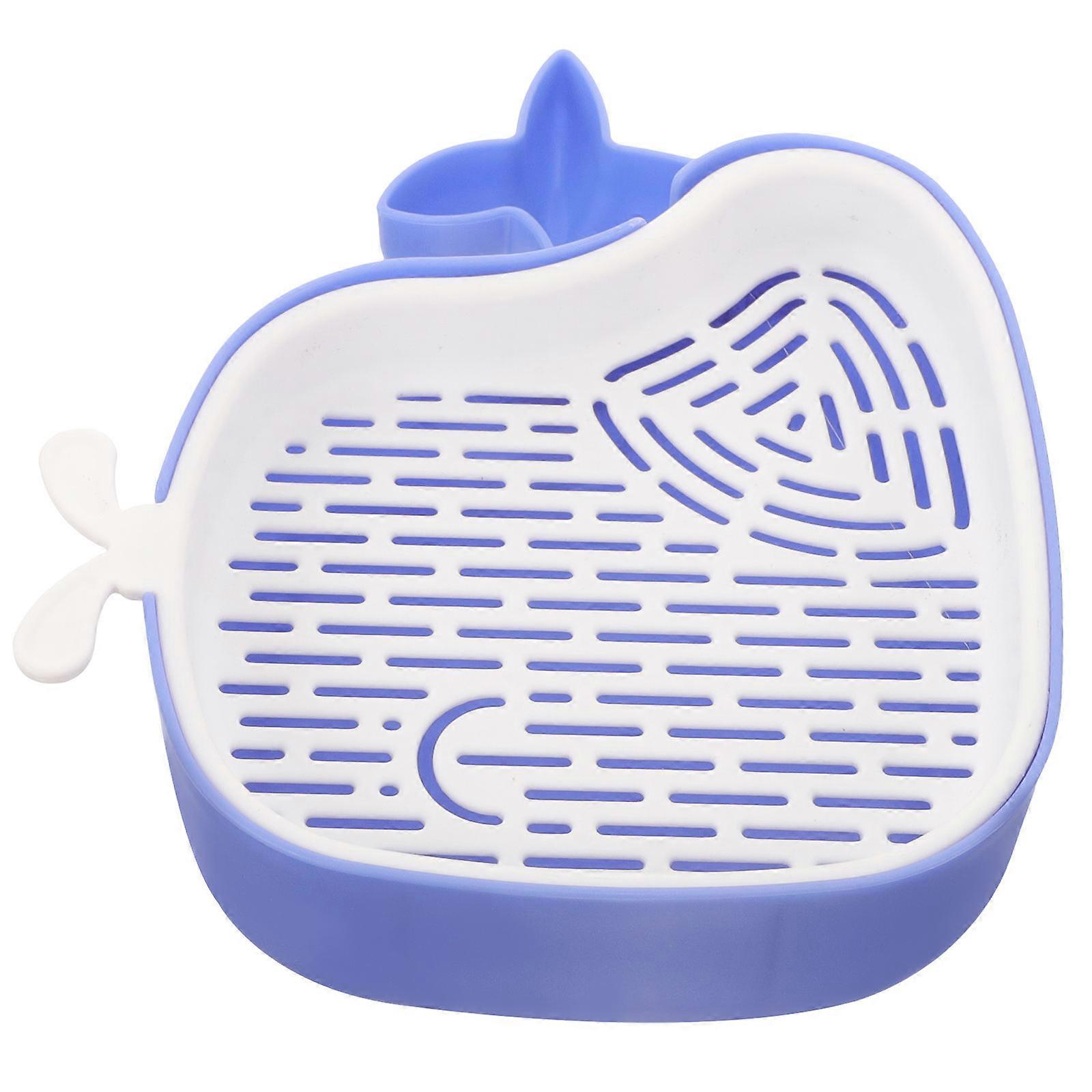 Cat Grass Planter Hydroponic Box for Storage Use Blue Plastic