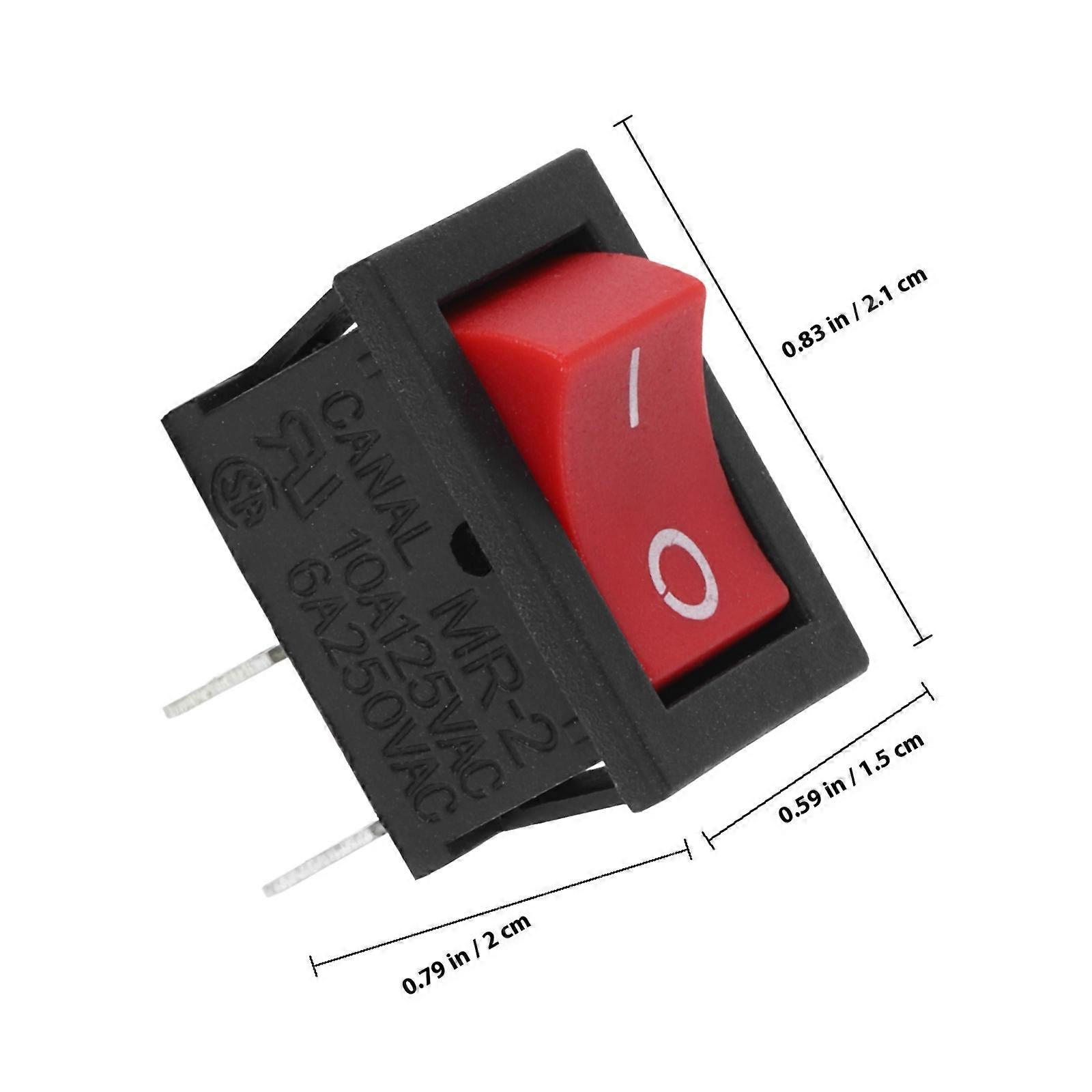 Boat Toggle Switch for Water Dispenser Replacement with Light 5Pcs