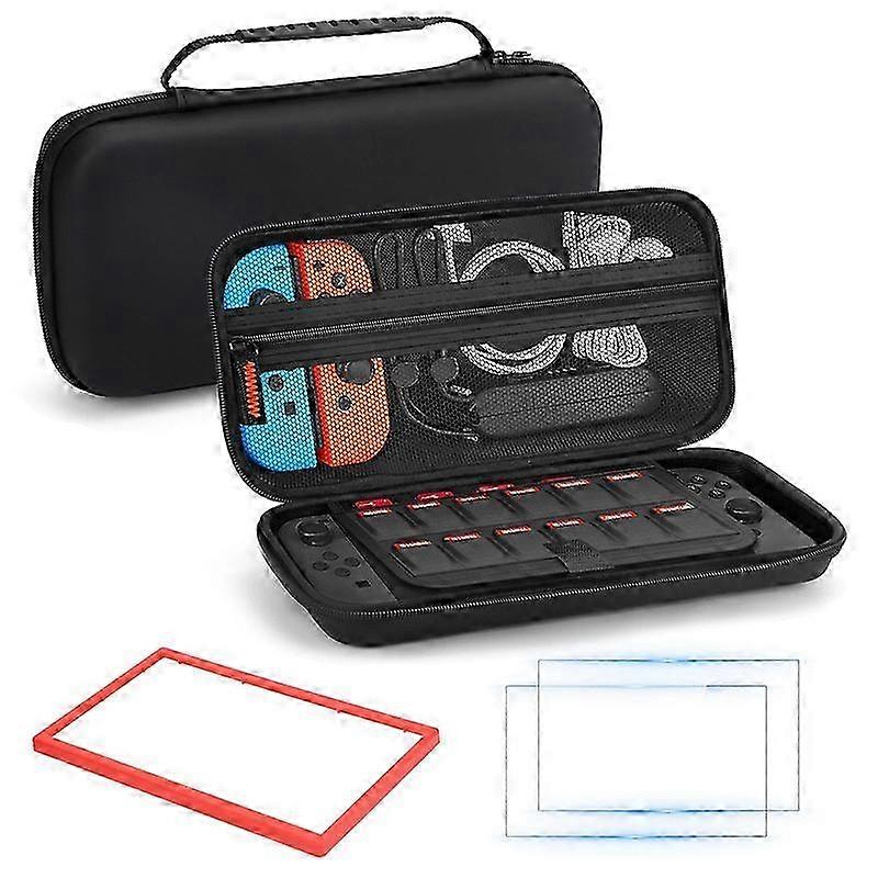 2025 Protective Case Compatible With Nintendo Switch 2w/ Carry Case Pouch Screen Protector For NS Console Accessories