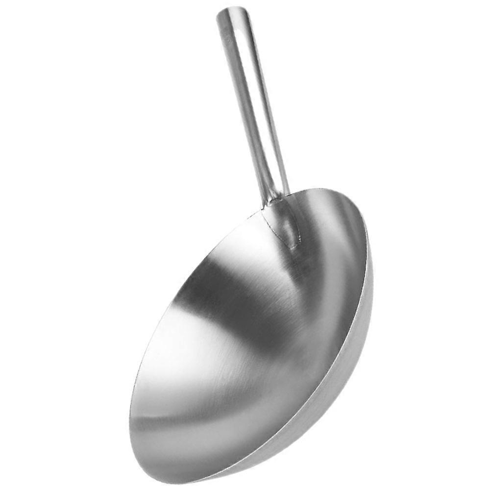 Kitchen Wok Flat Bottom Wok Pan for Restaurant Simple Design 1Pcs