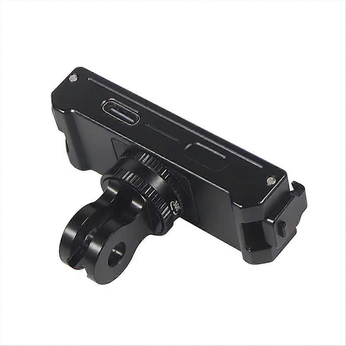 Magnetic Mount Quick Release Tripod Adapter with USB Charging for Insta360/GO 3 3S Thumb Camera Brac