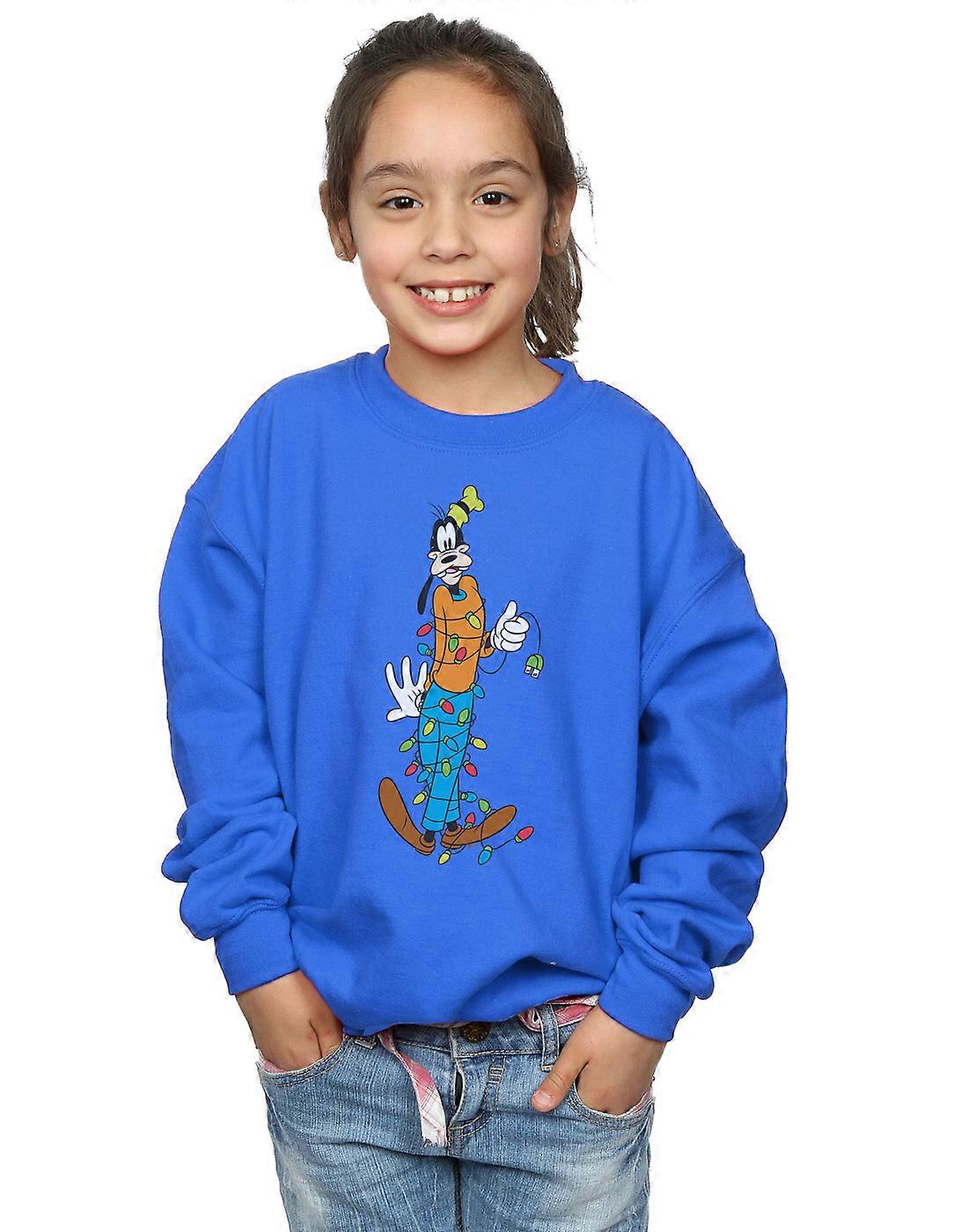 Disney jenter goofy julelys genser