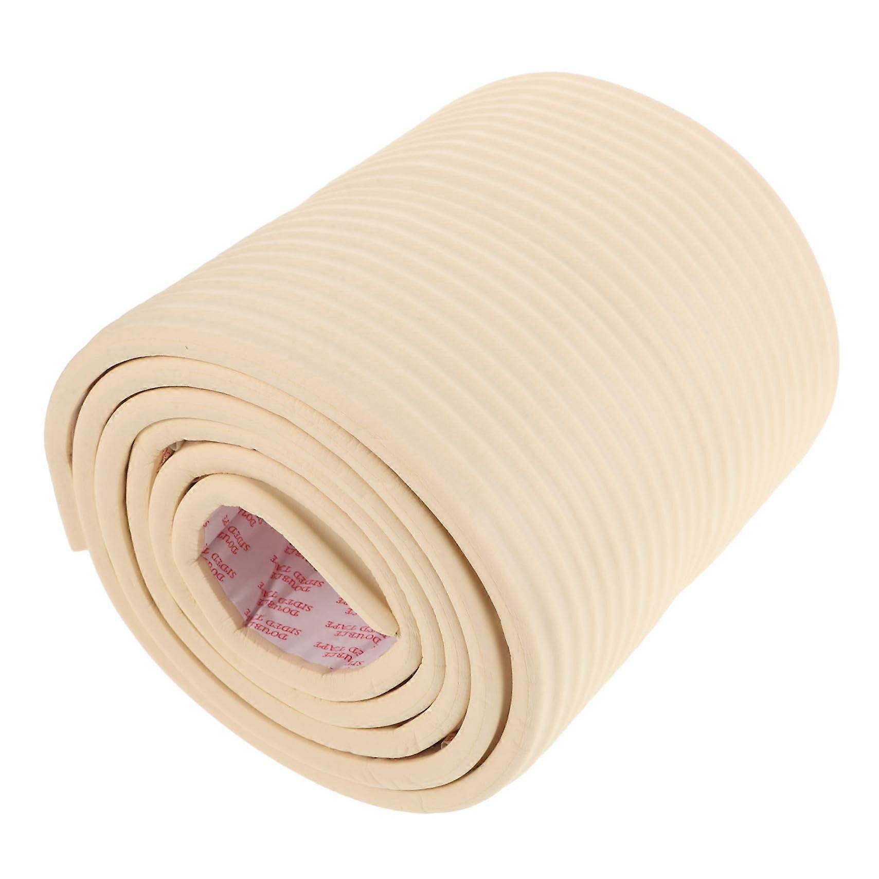 Wall Corner Protector with Impact Absorption, SelfAdhesive Durable Rubber Trim for Garage Walls