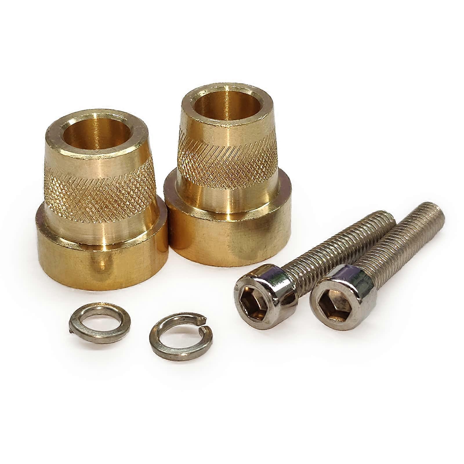 Tall Brass Post Adapter M6 Thread Durable Brass Build Secure Connection for Fixtures