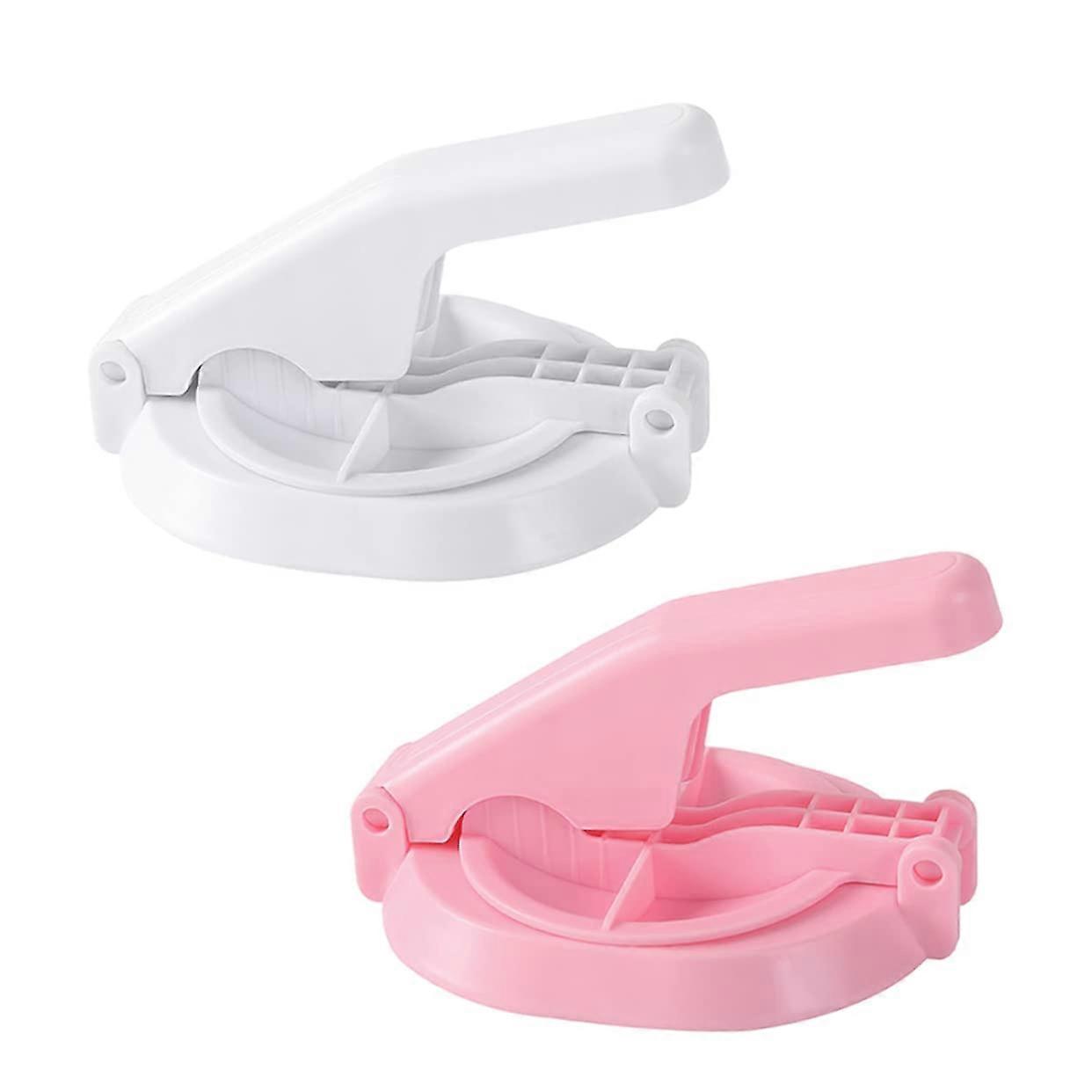 2pcs Dumpling Wrapper Maker Dough Press Tool for Uniform Thickness Steamed Dumplings Kitchen