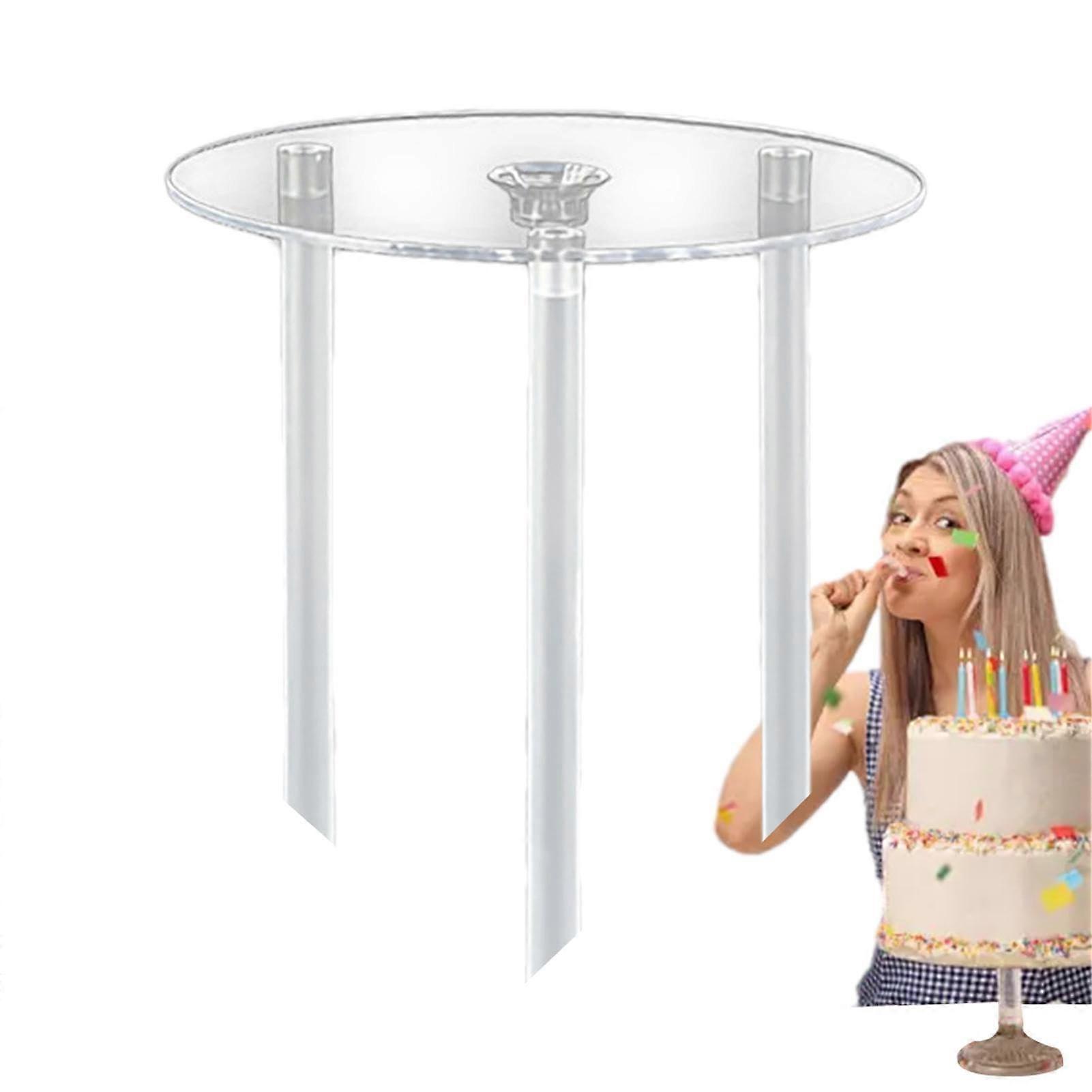 Cake Dowels and Stacking Kit 16cm for Stable Tiered Cakes with AntiSinking Support and Boards