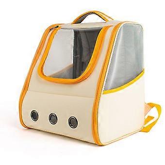 Pet Carrier Backpack - Portable Space Capsule for Cats & Dogs, Breathable Large Capacity, Shoulder Bag for Outdoor Travel, Pet Supplies