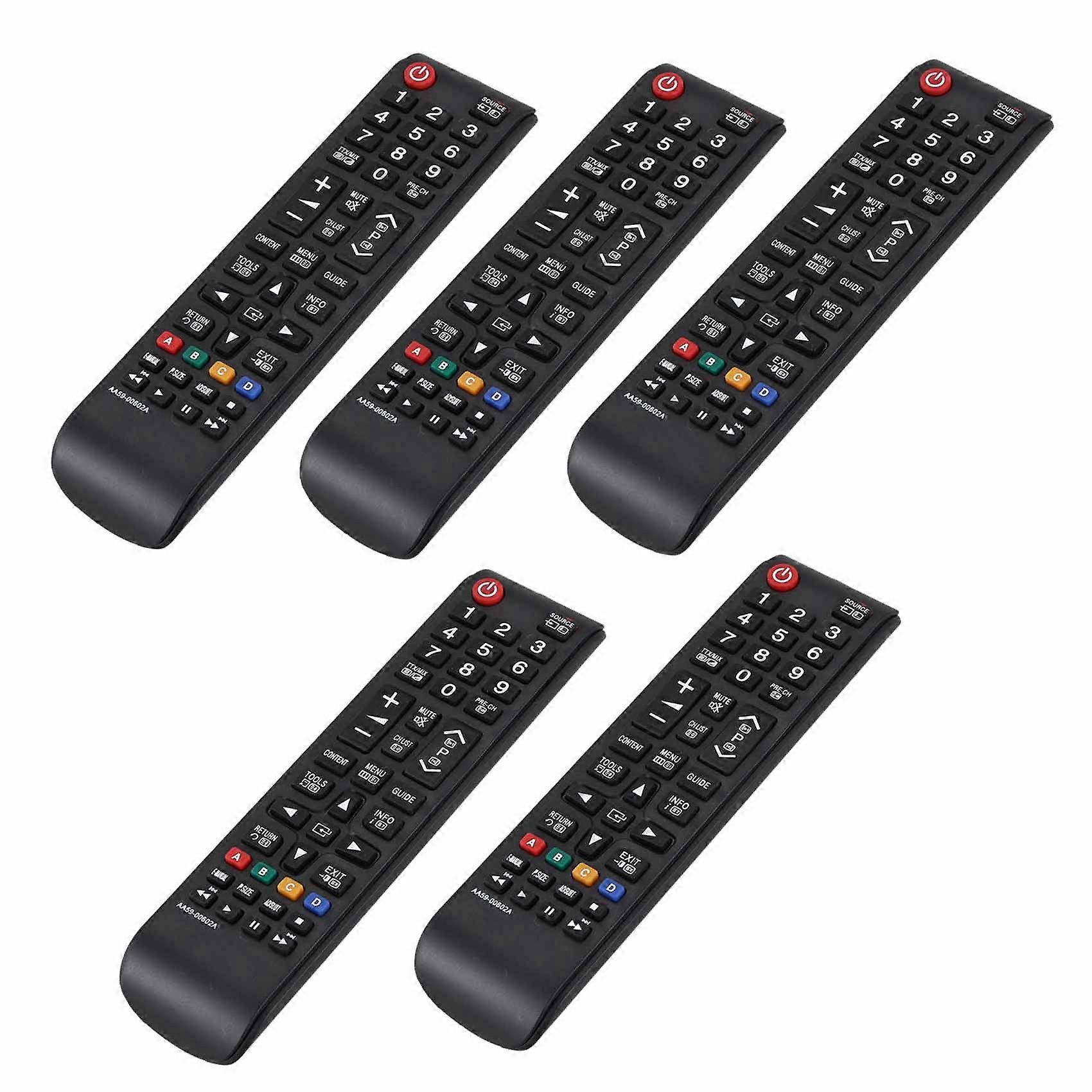 5X Replacement Remote Control for Samsung HD LED TVs AA5900602A AA59-00602A