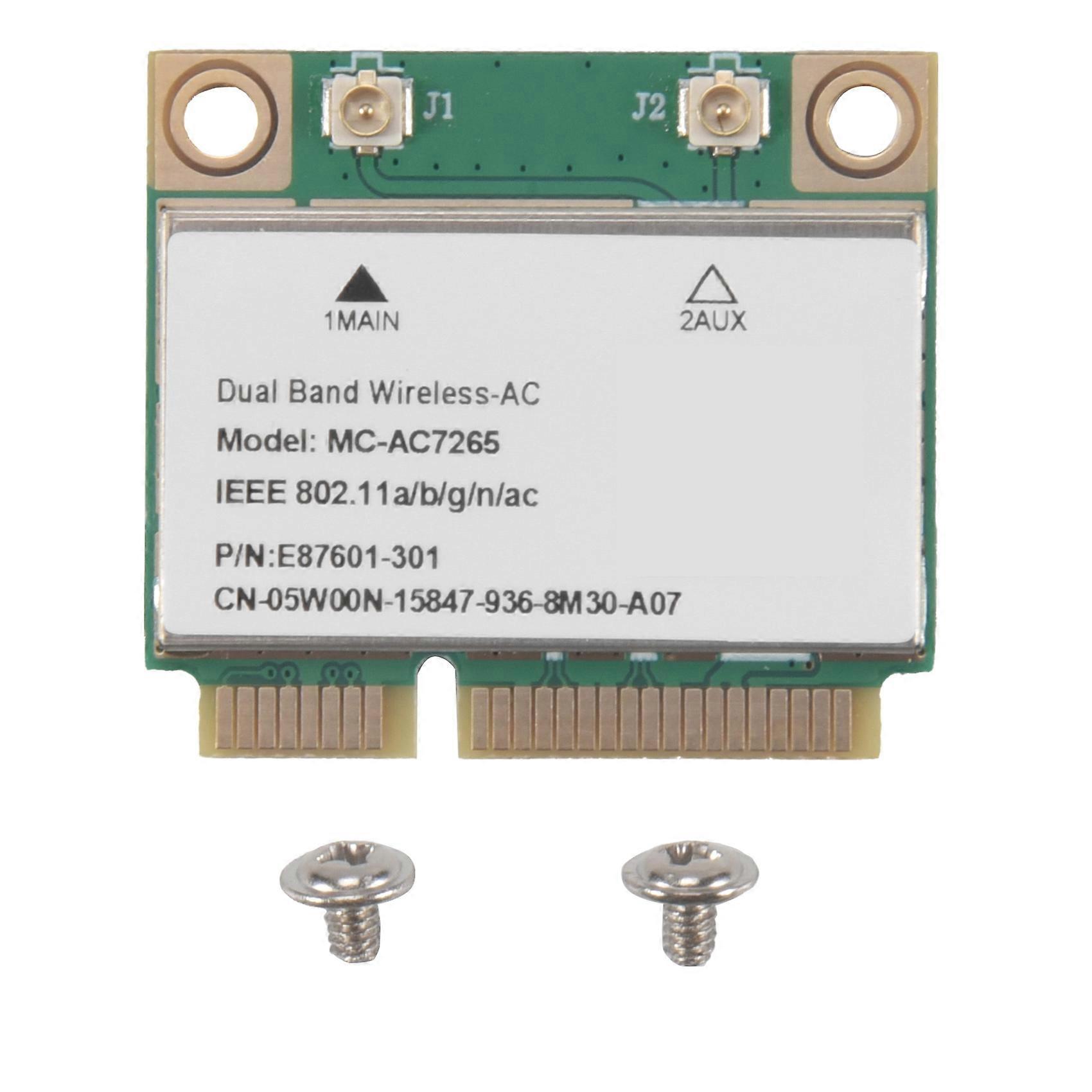 Bluetooth 4.2 Mini PCI-E Wifi Card -AC7265 Wireless Network Card