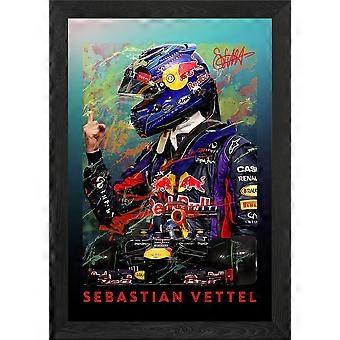 Sebastian Vettel Stressabbau-Puzzle H0174