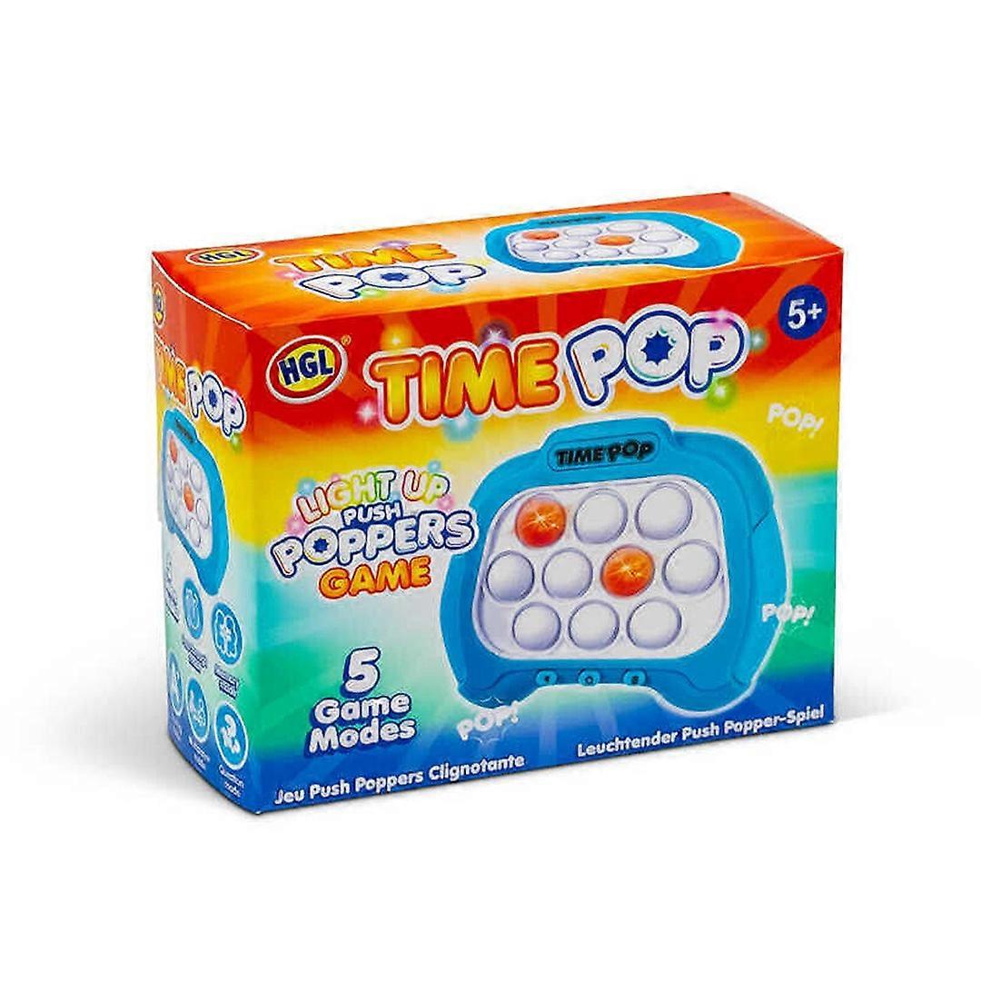 Gioco Time Pop Light Up Push Poppers - Blu