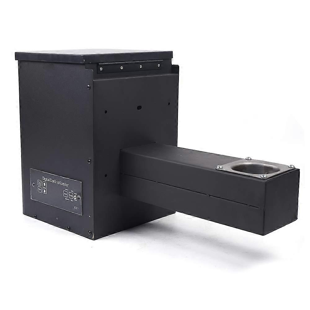 Pellet Smoker Hopper Assembly Kit with Digital Temperature Controller for Precise Cooking