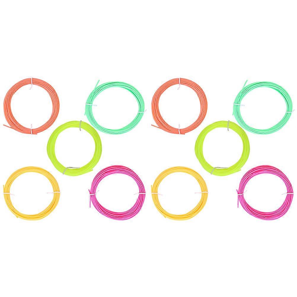 3D Printer Filament Pla for Low Temperature Printing 10Pcs Assorted