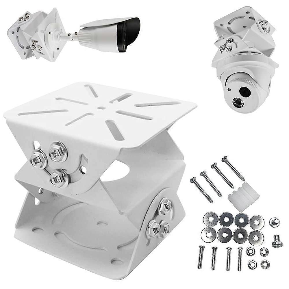 Security Camera Wall Mount for Ring Spotlight Cam Wired, 360° Adjustable Outdoor Bracket for CCTV