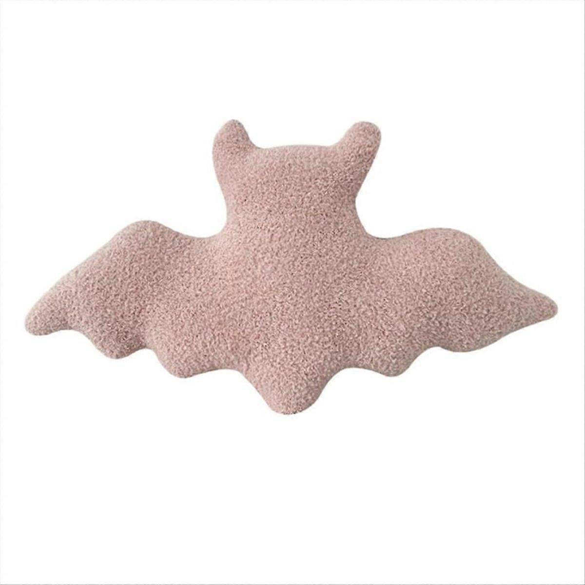 Halloween bat plush pillow Bat modeling pillow Pink