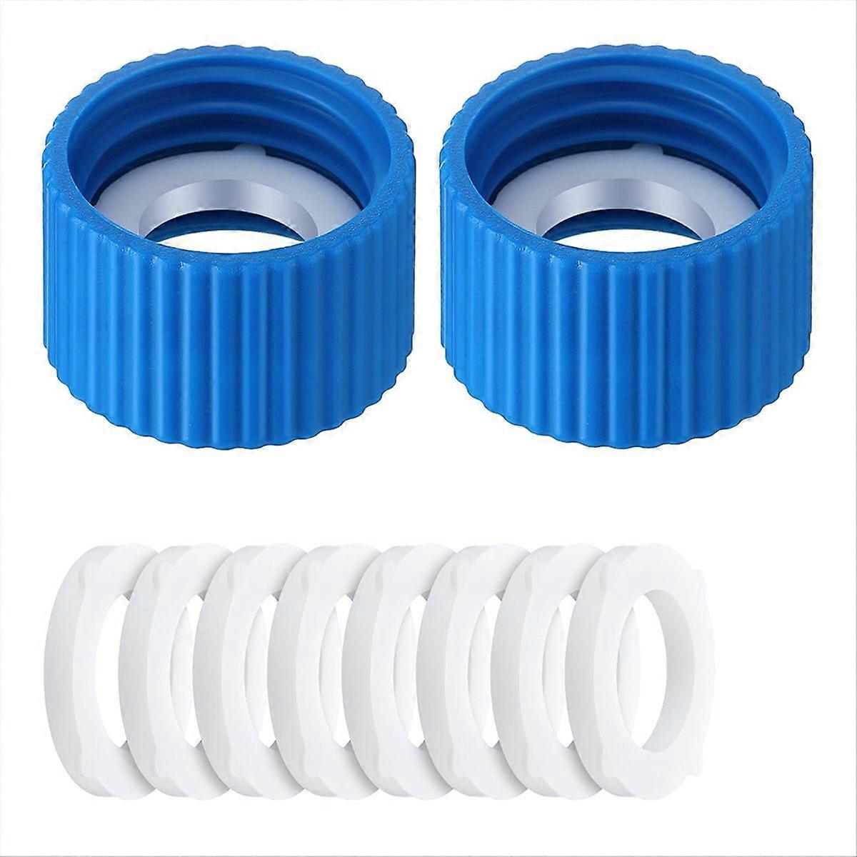 2 Pcs Water Filter Coupling Kit, with Gasket Seals