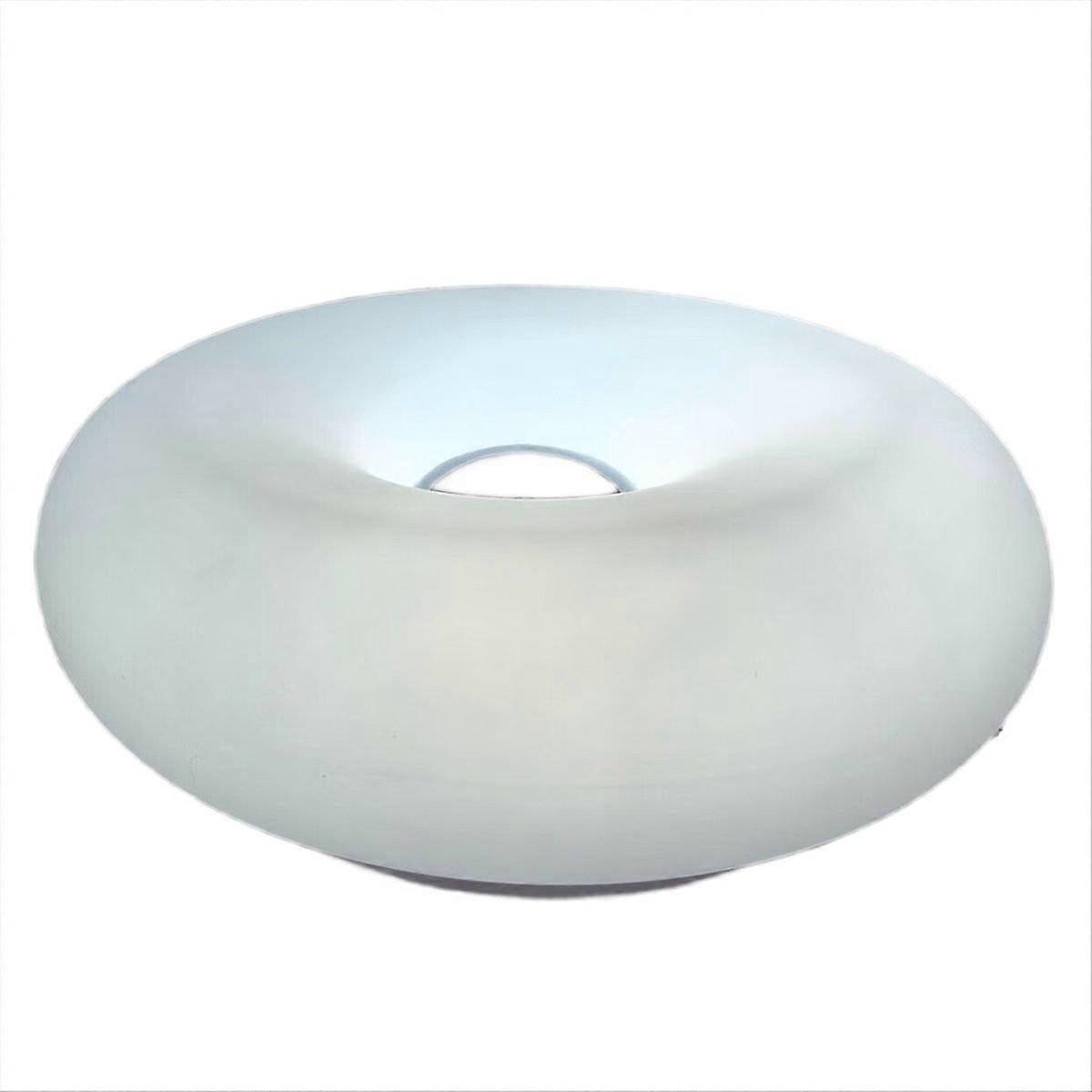 Table Lamp USB Plug Bedroom Bedside Lamp Donut Light WHITE