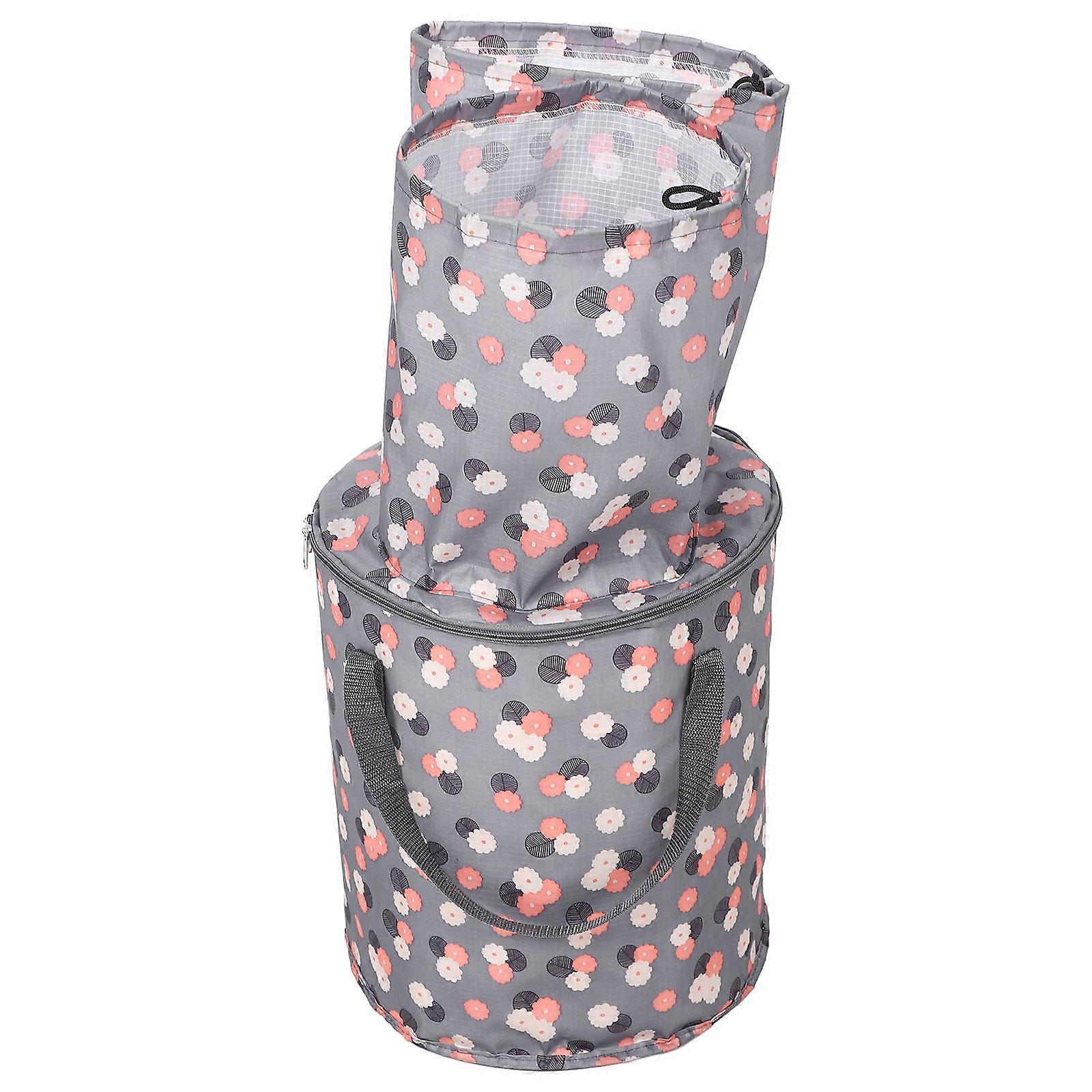 Travel Foldable Water Bucket Camping Soaking Bucket 5Pcs Set