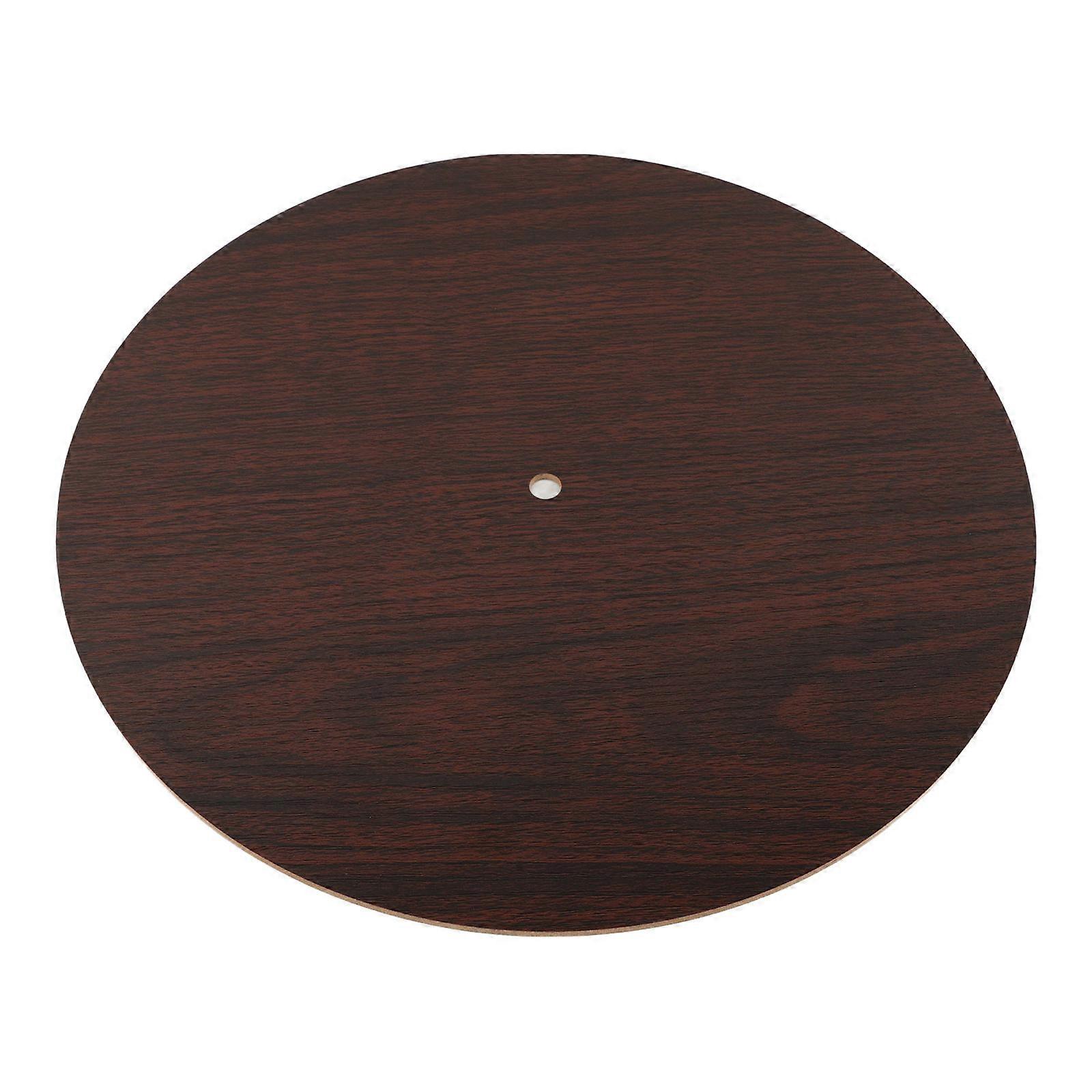 Wood Grain Clock Dial Replacement for DIY Round Wall Dial