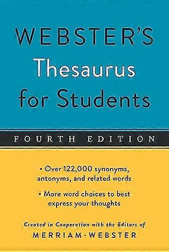 Webster's Thesaurus for Students, Fourth Edition
