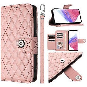 Funda tipo cartera compatible con OnePlus 12R 5G: funda magnética de cuero con ranura para tarjetas y protección a prueba de golpes.